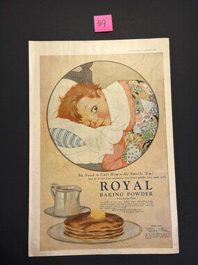 Antique Royal Baking Powder Pictorial Review Company Nov 1920 Advert (AD009)